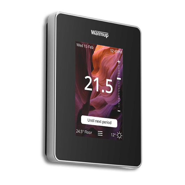 6iE intelligentes Thermostat Obsidian