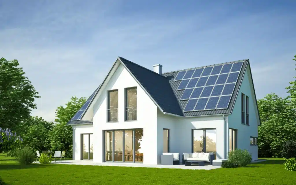 Haus mit PV