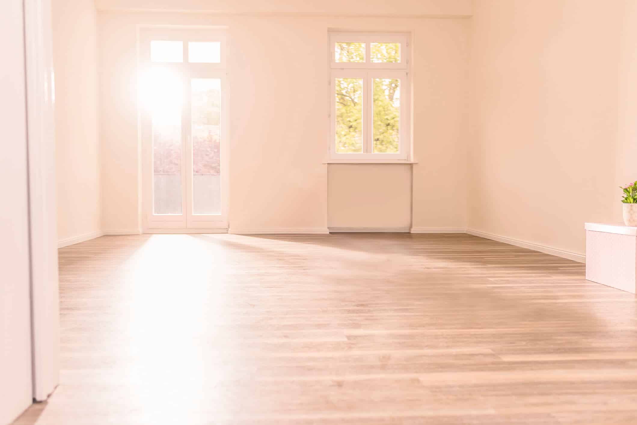 underfloor heating empty room