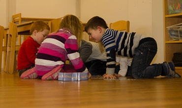 Elektrische Fußbodenheizung für einen Kindergarten in Oldenburg