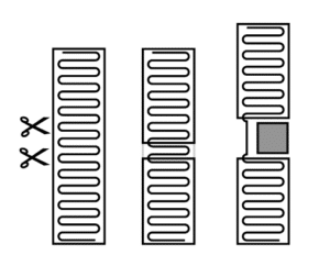 Beispielbild Matten lose Verlegung