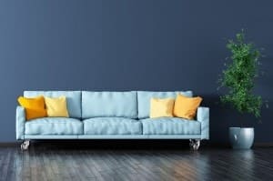 modernes Wohnzimmer mit Sofa